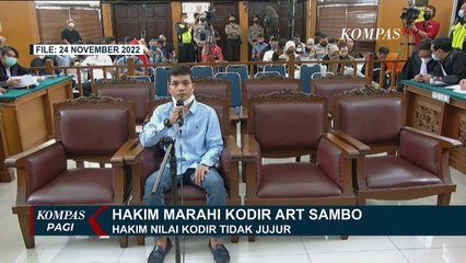 Lagi! Kodir Dimarahi Hakim Karena Berbelit-belit dan Seringkali Jawab 'Tidak Tahu'
