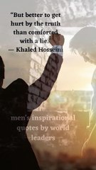 men's inspirational quotes by world leaders