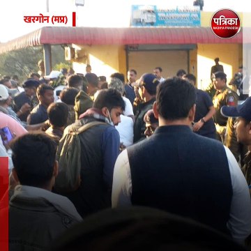खरगोन (मप्र): राहुल गांधी की यात्रा में मची धक्का-मुक्की
