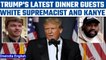 Donald Trump dines with 'Holocaust denier' Nick Fuentes and Kanye | Oneindia News *International