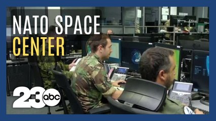 Take a look inside the NATO Space Center in Germany