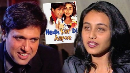 Govinda & Rani Mukerji Talk About Their Film “Hadh Kar Di Aapne”
