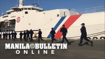 PCG conducts send-off ceremony for BRP Gabriela Silang and  personnel who will install Laterns in Batanes