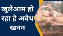 ललितपुर: क्या मिलीभगत का है नजारा, पुलिस चौकी से कुछ ही दूरी पर हो रहा है अवैध खनन