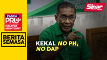 Pas ulangi pendirian tak sertai kerajaan PH, DAP