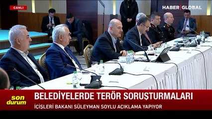 Bakan Soylu'dan belediyelere terör soruşturması hakkında açıklama