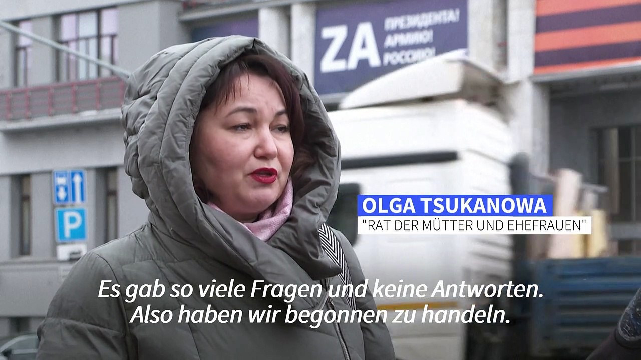 Russland: Soldatenmütter wollen Antworten von Putin