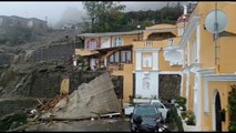 Frana a Ischia, le prime immagini