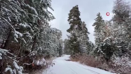 Sarıkamış beyaza büründü