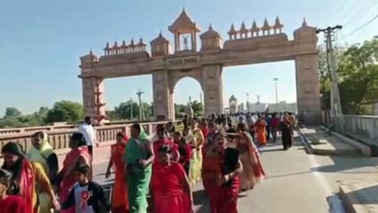 देखें VIDEO : आचार्यश्री महाश्रमण की मीरा नगरी मेड़ता में हुई अगवानी, चहुंओर बहा धर्म का रैला