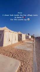 Nơi ở của fan WC tại Qatar: Bể bơi như biển, sân tennis cực sang