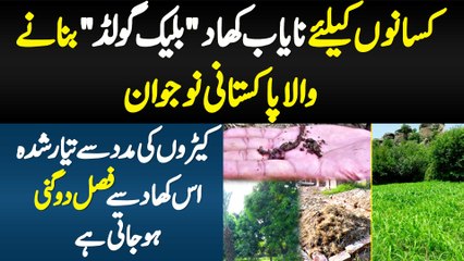 Kissanon Ke Liye Nayab Khad Block Gold Banane Wala Pakistani Naujawan