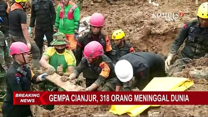 Basarnas Kembali Temukan 8 Jenazah Tertimbun Longsor Gempa Cianjur