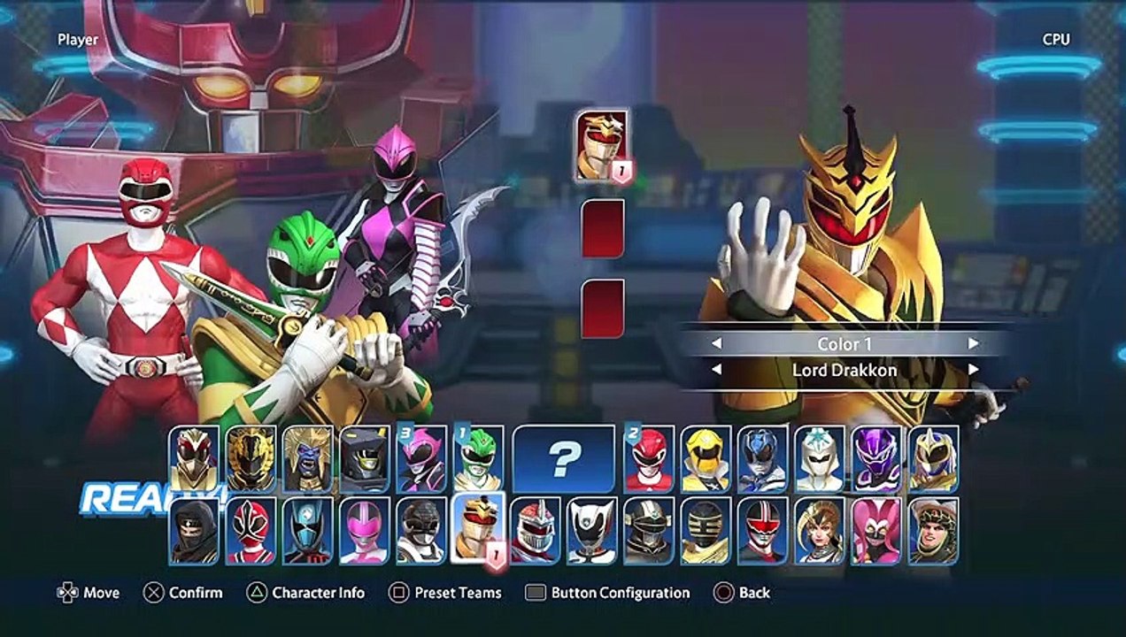 Tommy (Green Ranger) Vs Lord Drakkon (WhiteGreen Ranger+) - Power Rangers- Battle for the Grid