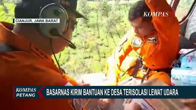 Basarnas Salurkan Bantuan ke Desa Terisolasi Lewat Udara, Berikut Titik-Titik Lokasinya...
