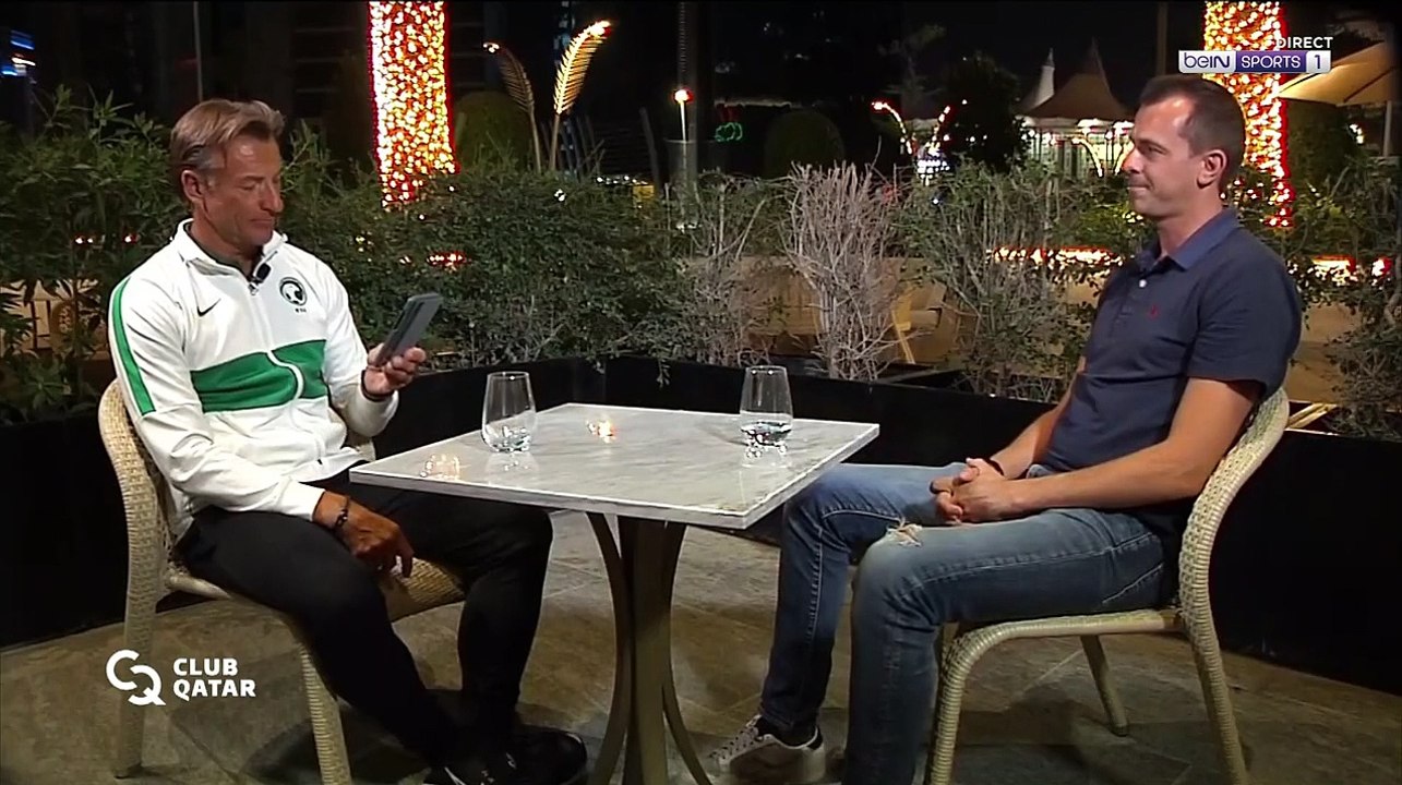Hervé Renard pris par l'émotion sur beIN SPORTS...