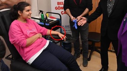 İstanbul'un bir ilçesinde özel çocuklara bu dövme yapılıyor! İsmi de yapılma nedeni de takdire şayan