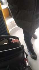 ESENLER'DE PUSETLİ KADINI ALMAYAN MİNİBÜSÇÜNÜN ŞOFÖR KARTI 1 AY ASKIYA ALINDI