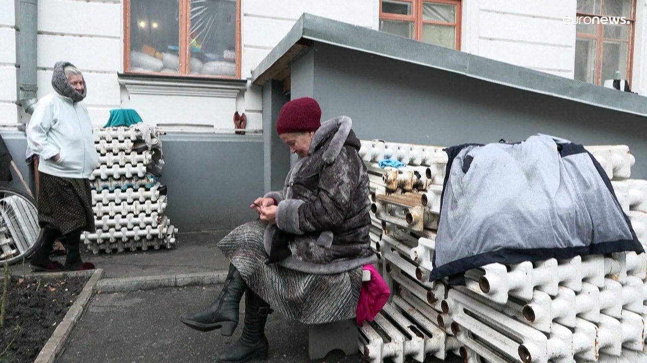 Vor russischen Bomben ins Kloster geflohen