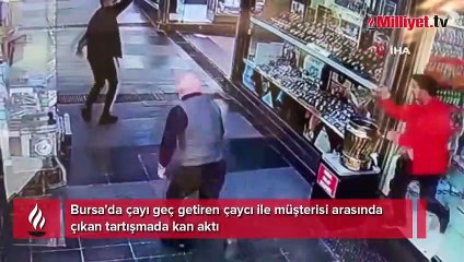 Çayı geç getirdi diye tabancayla vuruldu