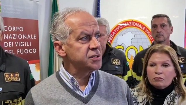 Frana ad Ischia, dichiarazione del ministro