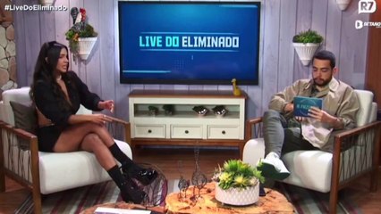 Live do eliminado com Kerline, a eliminada da semana em A Fazenda 14