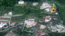 Nubifragio a Ischia, il sorvolo aereo su Casamicciola