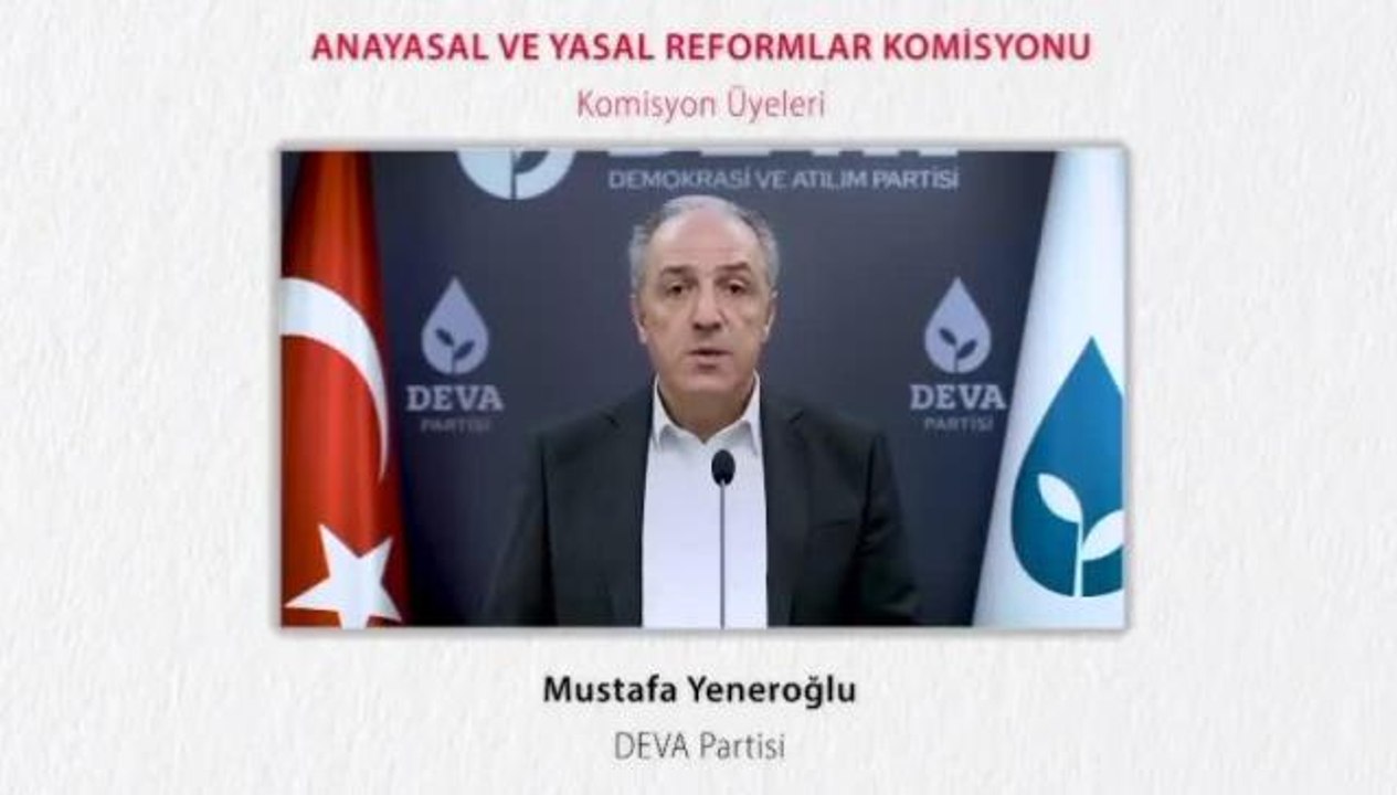 Güçlendirilmiş Parlamenter Sistem Anayasa Değişikliği Önerisi Pazartesi Günü Açıklanacak: "Şimdi Demokrasi Zamanı"