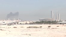 Black smoke dominates sky in Qatar near World Cup fan village after fire