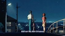 ANIME AESTHETIC 90's | ARTIST KA ART STUDIO #vjloops #livewallpaper #animation #motiongraphics