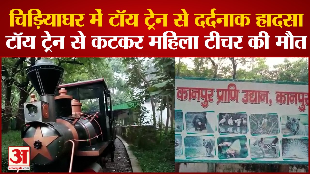 चिड़ियाघर में टॉय ट्रेन से दर्दनाक हादसा, टॉय ट्रेन से कटकर महिला टीचर की मौत