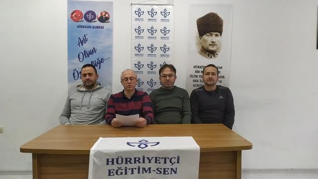 Hürriyetçi Eğitim-Sen Giresun Şube Başkanı Akdağ'dan Meral Akşener'e Çiçek Veren Öğretmenin Sürgün Edilmesine Tepki: Öğrencileri Miting Alanına...