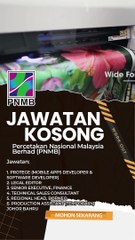 Jawatan Kosong di Percetakan Nasional Malaysia Berhad