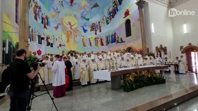 Veja santa missa dos 50 anos de ordenação de Dom João Braz de Aviz