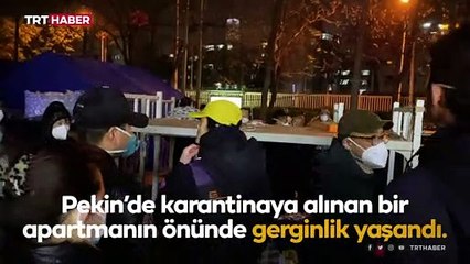 Çin'de COVID-19 huzursuzluğu büyüyor