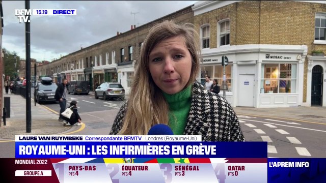 Royaume-Uni: en grève, les infirmières britanniques demandent une hausse de leurs salaires