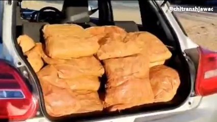 नीमच : नयागांव पुलिस ने 1 क्विंटलअवैध रूप से ले जा रहे गांजे को किया जप्त दो ,आरोपी गिरफ्तार