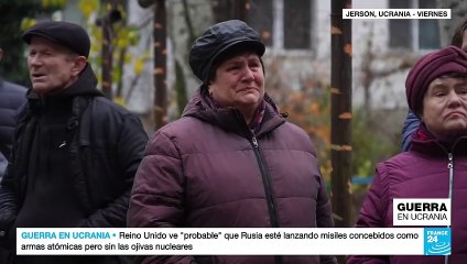 Ataques constantes en Jersón  pese al retroceso ruso