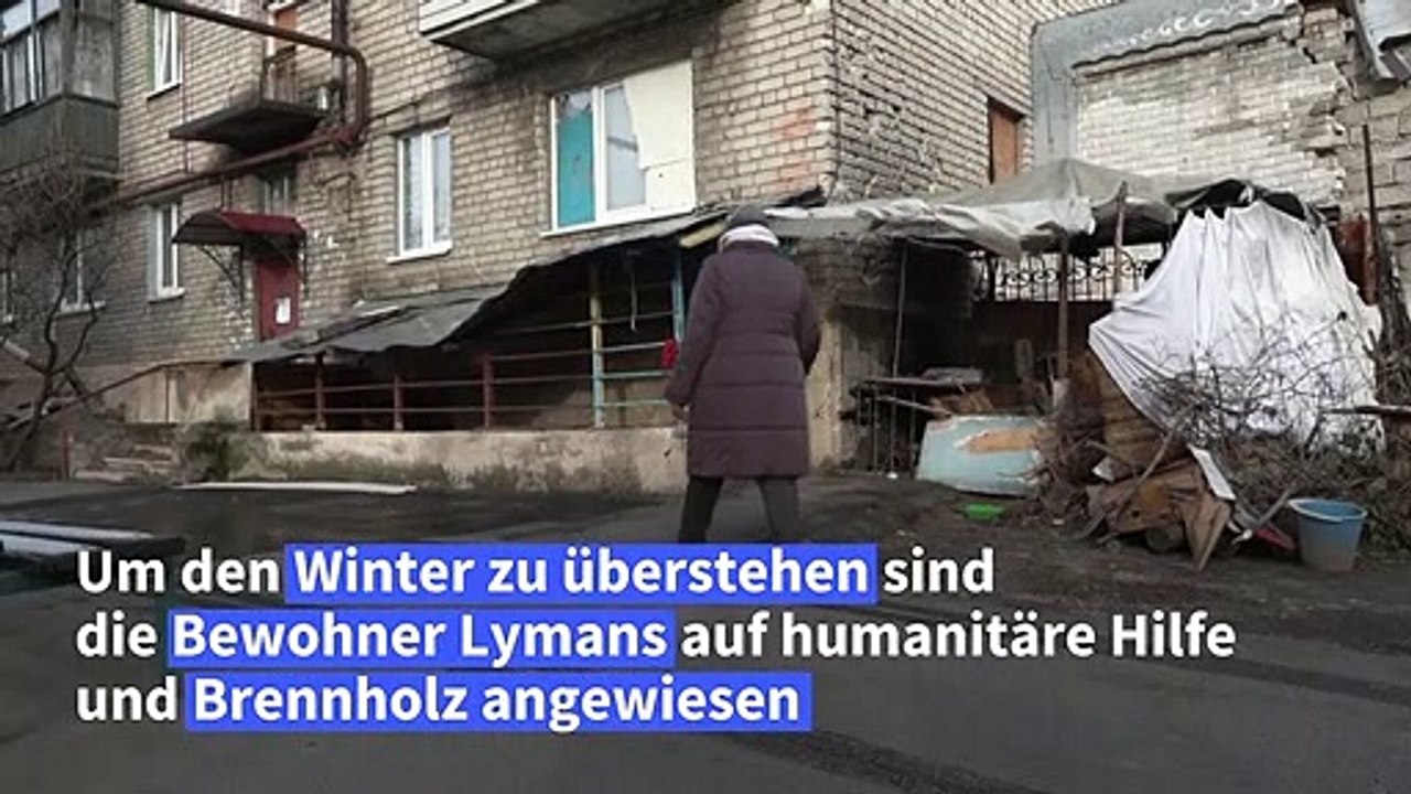 Ukraine: sorgen vor hartem winter im donbass