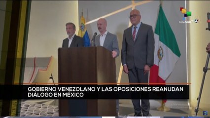 teleSUR Noticias 11:30 26-11: Gobierno venezolano y las oposiciones reanudan diálogo