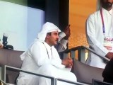 رد فعل الأمير تميم بن حمد بعد إهدار سالم الدوسري ركلة الجزاء أمام بولندا