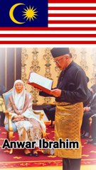 Anwar Ibrahim was sworn in as the Prime Minister of Malaysia