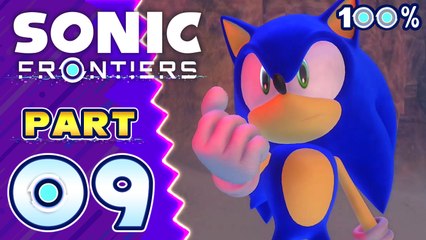 Sonic Frontiers Walkthrough Part 9 ◎ 100% ◎ (PS5, PS4) Ares Island