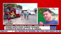 “Rastra accidentada en El Carrizal llevaba 5 toneladas de sobrecarga”: Transportista de Carga