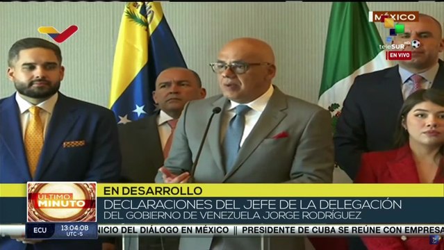 Jorge Rodríguez aseguró que continuarán los diálogos con todas las oposiciones pese a sus ideologías políticas