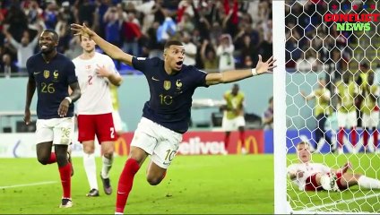 France 2 Denmark 1_ Kylian Mbappe double downs Danes as Les Bleus become first team to qualify