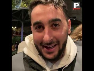 France - Danemark : explosion de joie sur le vieux-port. après la victoire de la France