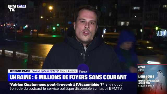 Ukraine: 25% des habitants de Kiev sont toujours privés d'électricité