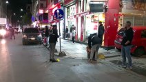 İstanbul'da kucağında bebeğiyle yürüyen kadın başından vuruldu