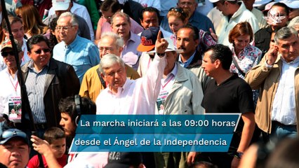 Así será la marcha de AMLO para celebrar cuatro años de gobierno 
